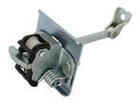 Peugeot Partner II 2008- Door stop / check strap / door hinge Front door