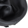 VW TOURAN 03-11 Gear / gearbox knob BLACK + SILVER RING + BLACK LID 5+R + Lever Gaiter WITH FRAME