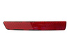 Fiat Doblo II 2009- Rear bumper reflector Left