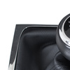 VW Passat CC 08-12 Gear shift knob BLACK + Lever Gaiter BLACK with frame CHROM 5 Gear