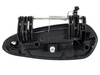 Fiat Grande Punto 2005- Exterior handle BLACK rear Right