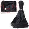 Audi Q5 8R 08-16 Gear shift knob BLACK 6 Gears + Lever Gaiter BLACK