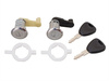 Renault Clio II 98-05 Locks / barrels / lock inserts 2 pcs set