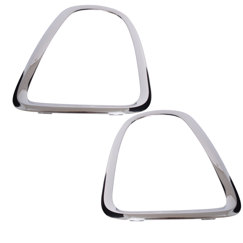 MINI R57 08-15 Osłona ramka lampy tylnej CHROM Lewa + Prawa 2 szt. KPL