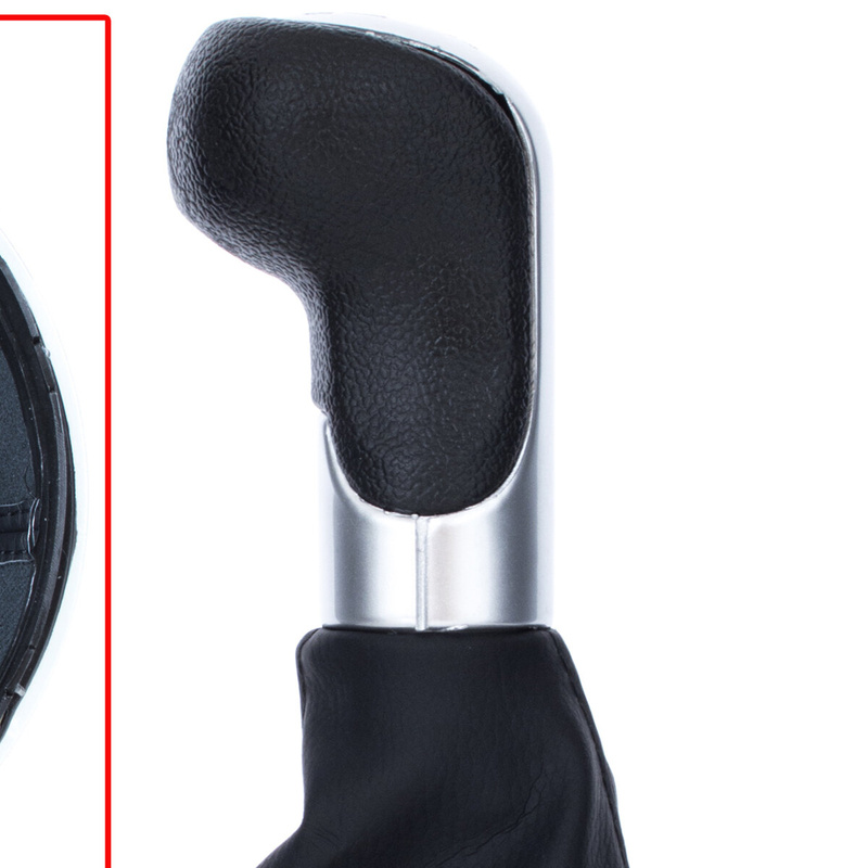 Skoda Roomster 2007- Gear shift knob CHROM + Lever Gaiter