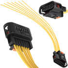 Opel ADAM AMPERA ASTRA CASCADA CORSA INSIGNIA MERIVA MOKKA ZAFIRA wiązka cewki zapłonowej 7PIN