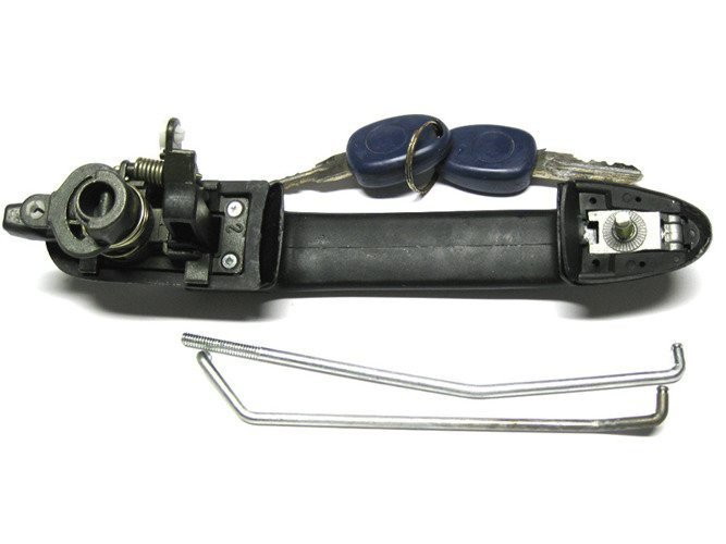 Fiat Marea 95-01 klamka zewnętrzna przednia Z KLUCZYKAMI lewa
