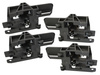 Nissan Qashqai 2007- Interior handle CHROM 4 pcs set