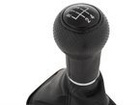 VW Golf IV 98-05 Gear shift knob BLACK 5 Gear + Lever Gaiter Hole 12mm