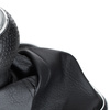 VW GOLF MK4 IV 98-05 Gear / gearbox knob BLACK + SILVER RING + CHROME LID 5+R + Lever Gaiter (12mm DIAMETER)