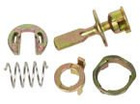 Seat Alhambra 1995- Front door handle Repair kit Left = Right 5 el (Short version) Spindle (Wide collar version)