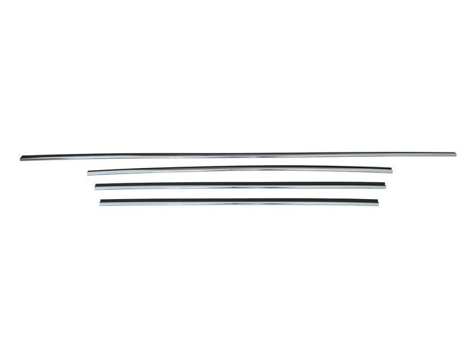 Peugeot 307 II 05-07 Ftont grill / air intake Chrome strips 4pcs