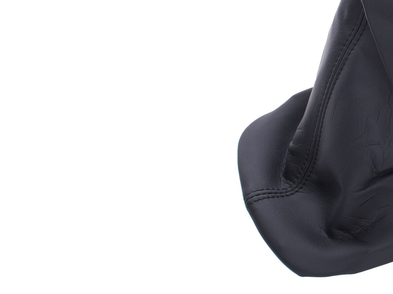 Skoda Fabia I 99-08 Gear shift knob BLACK + Lever Gaiter 6 Gears