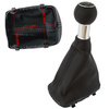 Audi A3 I 8L 96-03 Gear shift knob BLACK 5 Gear + Lever Gaiter BLACK