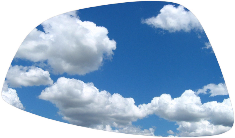 VW SCIROCCO 08-17 wkład lusterka OGRZEWANY prawy