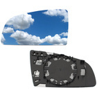 AUDI A6 C6 04-08 MIRROR GLASS HEATED ELECTRIC Left