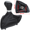 BMW 1 E82 07-13 Gear shift knob BLACK 6 Gears + Lever cover / gaiter