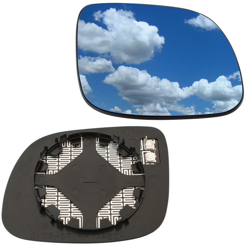 Audi A3 8L 96-99 Mirror glass / mirror insert SMALL Heated BLUE Right