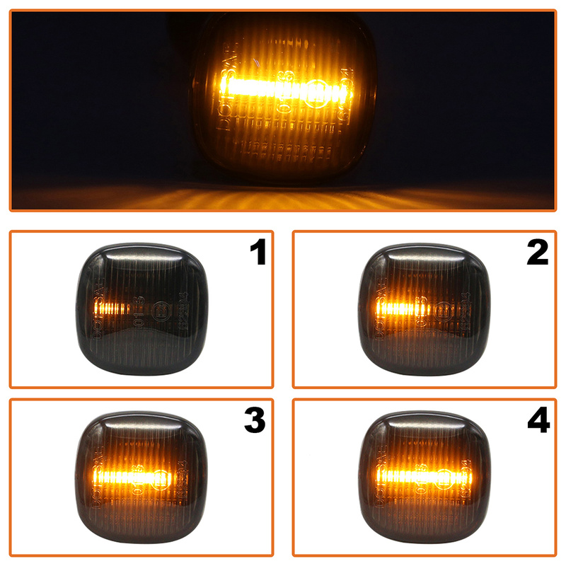 Audi A3 8L A4 B5 A8 D2 kierunkowskaz boczny LED DYMIONY DYNAMICZNY 2 szt.