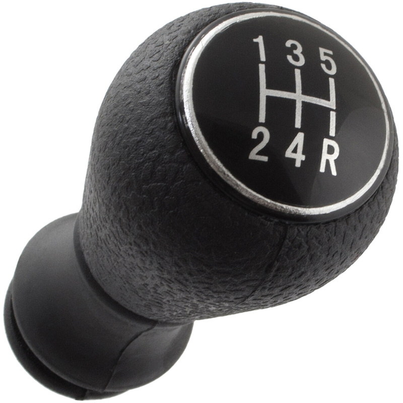 Citroen C3 Gear shift knob BLACK + SILVER SCHEME