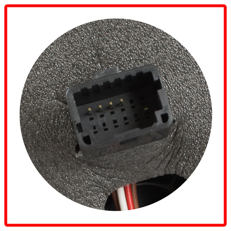 Renault Kangoo 2013- lusterko zewnętrzne elektryczne CZARNE lewe