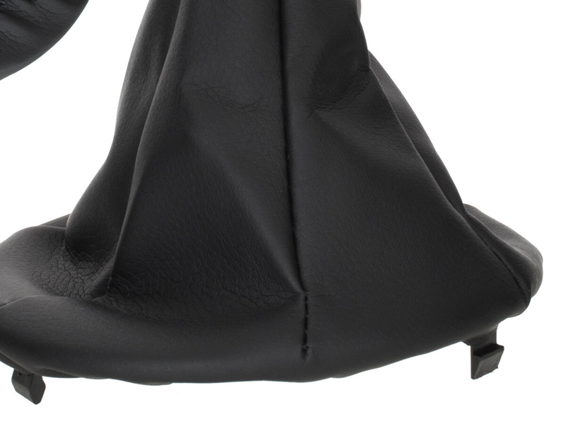 Fiat Panda 2003- Gear shift knob BLACK + Lever Gaiter 5 Gear