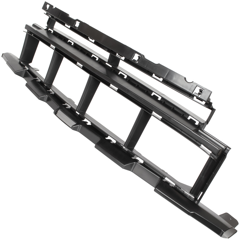 Mercedes W176 A-Klasa 15-18 atrapa kratka w zderzak przedni środkowa CZARNA