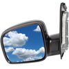 VW Caddy 04- Wing mirror (mechanical adjustment) Black Left