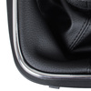 VW Caddy 04-09 gałka zmiany biegów SILVER + CZARNY mieszek z ramką CHROM 5 BIEGÓW