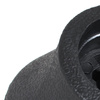 Renault Kangoo II 01-08 Gear shift knob SILVER, BLACK SCHEME