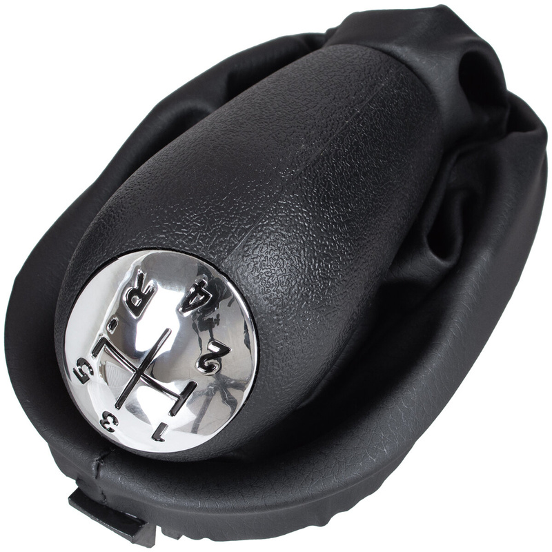 Renault Clio II 2001- Gear shift knob + Lever Gaiter 5 Gear