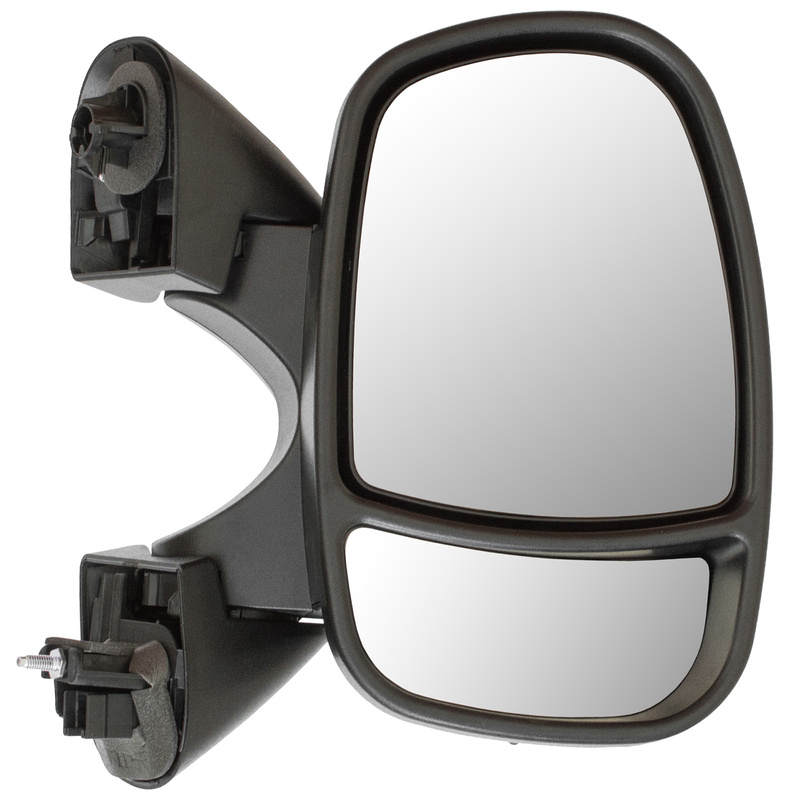 Renault Trafic II 2001- wing mirror electric heated Black Right