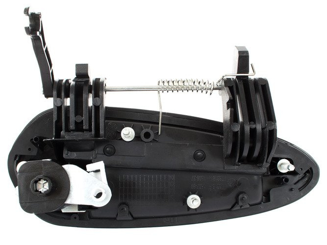 Fiat Punto EVO 2009- Exterior handle Front door (black) Left