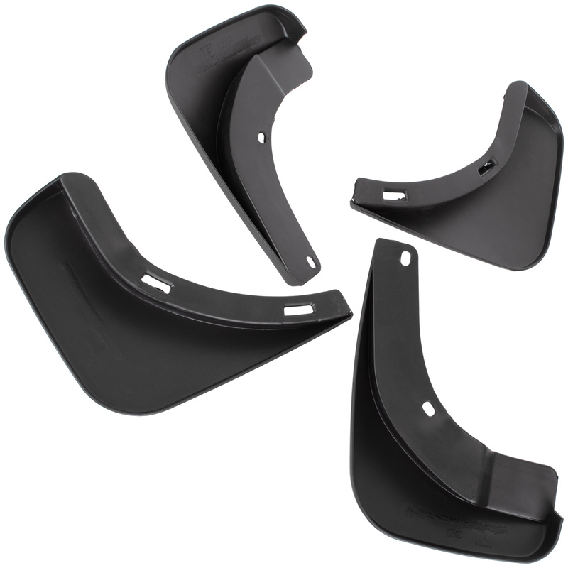 Skoda Octavia II 04-13 Mudflaps 4 pcs set