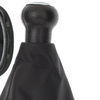 VW Passat B5 96-00 Gear shift knob BLACK + Lever Gaiter with frame 6 Gears
