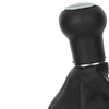 VW Passat B5 FL 00-05 Gear shift knob SILVER + Lever Gaiter with frame 6 Gears
