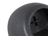 Hyundai i30 II FL 12-16 Gear shift knob black + SILVER 6 speed