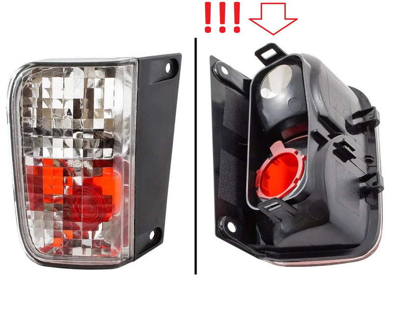 Renault Trafic II 01-07 lampa tylna cofania / przeciwmgielna lewa