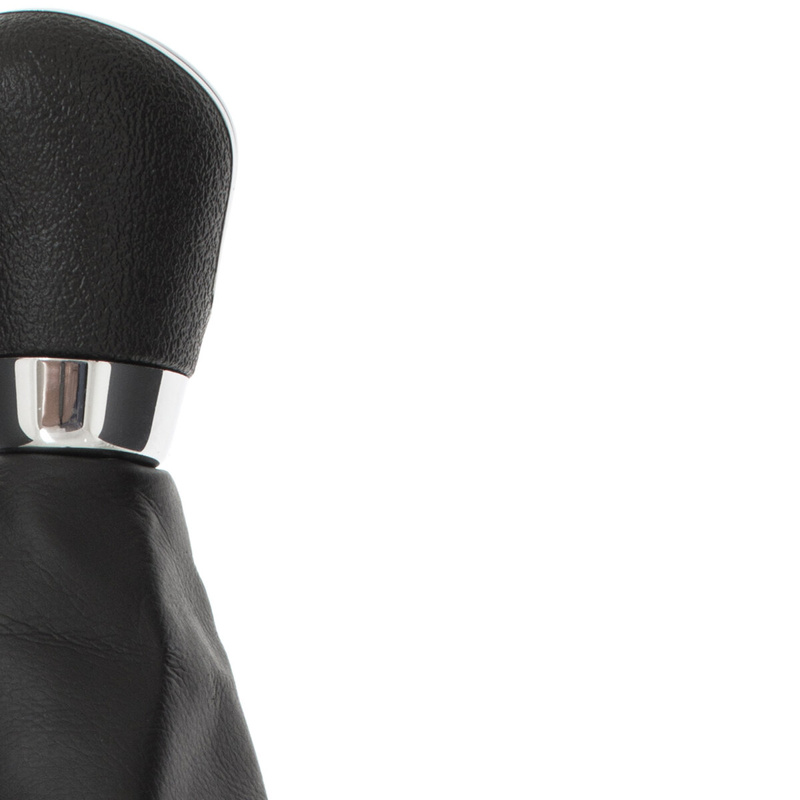 Ford Focus Mk2 04-11 Gear shift knob SILVER + Lever Gaiter with frame CHROM 5 Gear