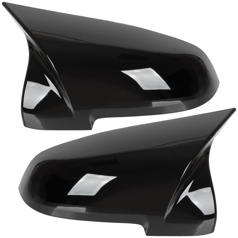 BMW 6 F06 F12 F13 10-14 nakładka lusterka BLACK GLOSSY lewa + prawa 2 szt. KPL