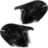 BMW 3 E90 E91 E92 E93 05-09 nakładka lusterka BLACK GLOSSY lewa + prawa 2 szt. KPL