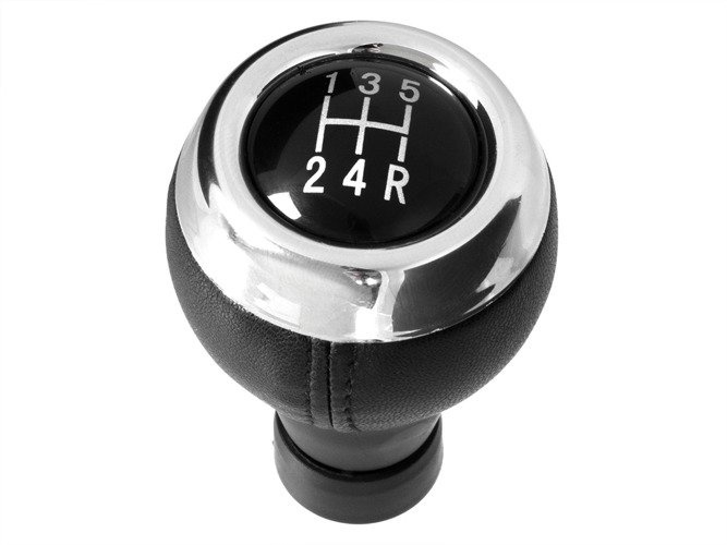 MINI Kabriolet R57 07-15 Gear shift knob CHROM 5 Gear