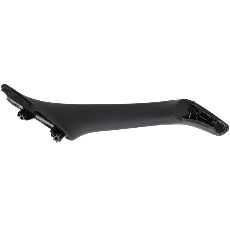 BMW 5 F10 F11 09-17 uchwyt wewnętrzny CZARNY drzwi przednich lewych 1-otwór + uchwyt wewnętrzny CZARNA SKÓRA drzwi przednich prawych 2 szt. KPL