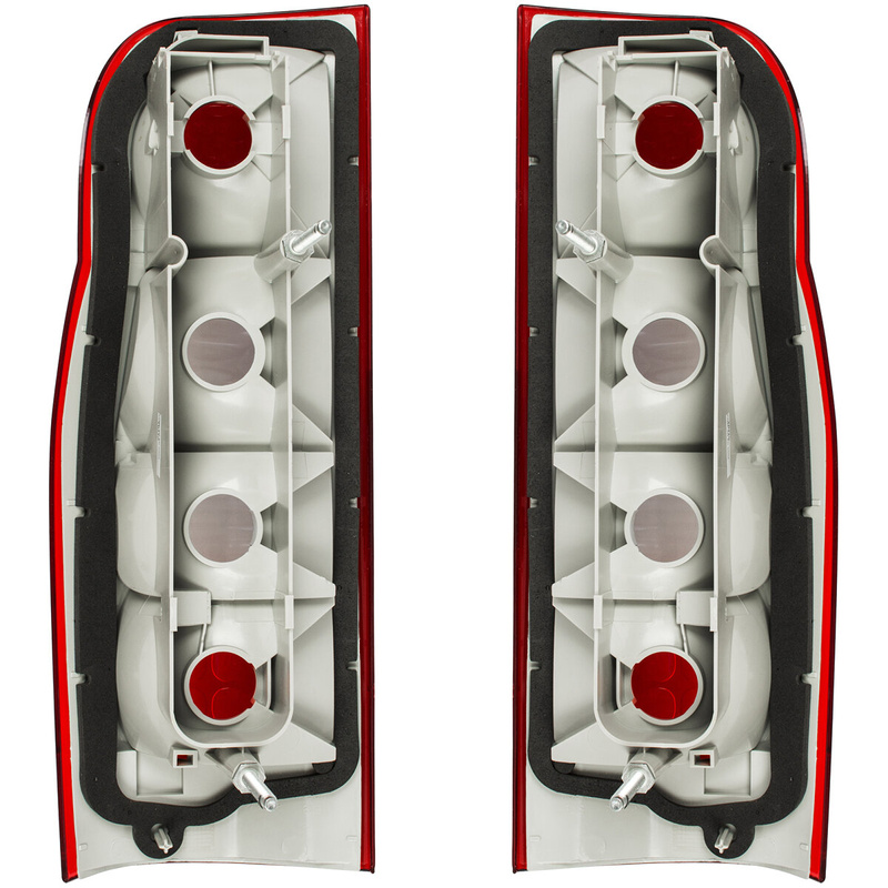 Ford Transit Mk7 06-14 lampa tylna z białym kierunkowskazem lewa + prawa 2 szt. KPL