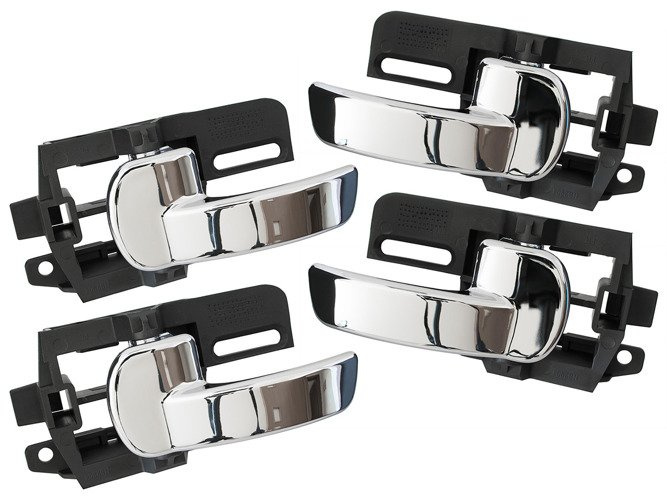 Nissan Qashqai 2007- Interior handle CHROM 4 pcs set