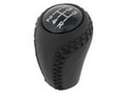 Mazda 3 06-12 Gear shift knob BLACK LEATHER 5 Gear