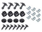 Audi A4 B5 / Avant 94-01 zestaw spinek do mocowania osłony silnika 28szt. KPL
