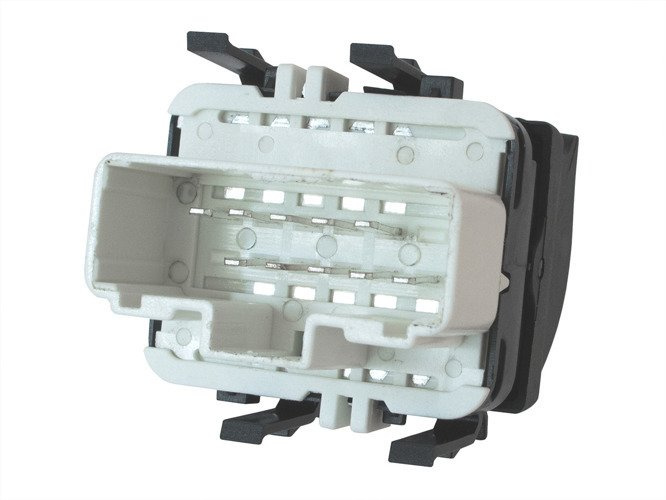 Renault Espace IV 2002- Window lifter control panel (electric adjustment version) 2 buttons Left