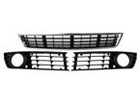 Audi A4 B6 00-04 Bumper ventilation grill Left + Right + Center set