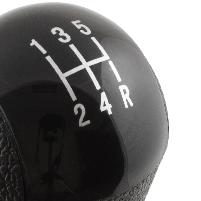 Ford Focus Mk2 04-08 Gear shift knob BLACK + Lever Gaiter with frame CHROM 5 Gear